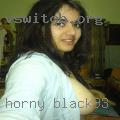 Horny black