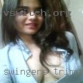 Swingers trimmed pussy